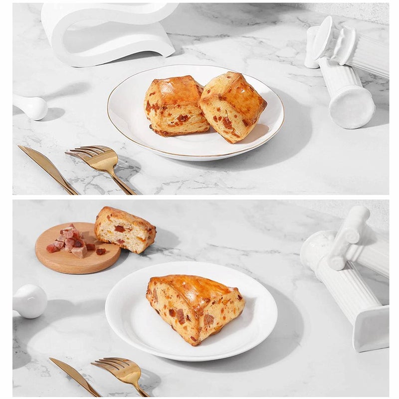 Meking 3pcs 34inx22in Photo Backdrops, Double Sided Marble Wood Cement Texture 2 in 1 Background Paper Photography Props for Flat Lay, Food Tabletop Product Fashion Ins Style Blog Photo Shooting - Image 4